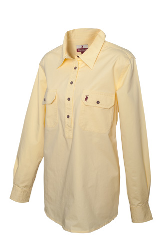 LM2 Nungar Spinifex Women's 1/2 Placket Work Shirt