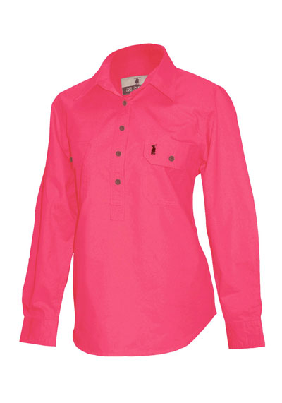 HP2 Nungar/Spinifex Women's 1/2 Placket Work Shirt