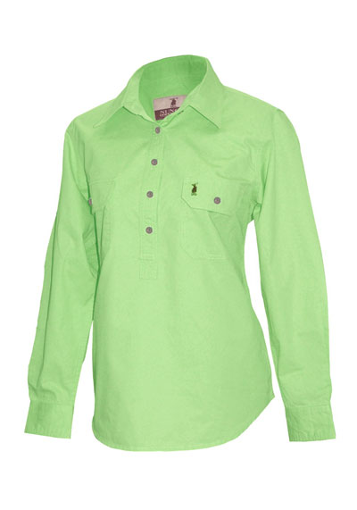 LI2 Nungar/Spinifex Women's 1/2 Placket Work Shirt