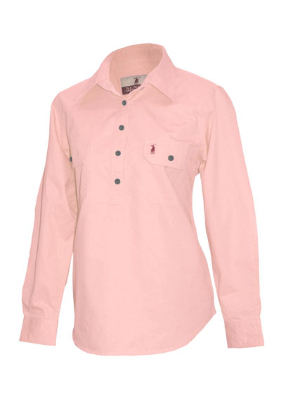 P2 Nungar/Spinifex Women's 1/2 Placket Work Shirt