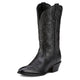 Ariat Wms Heritage Western R Toe Black Deertan