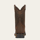 Ariat Mns Workhog Pullon C/toe Oily Distressed Brown - View 4
