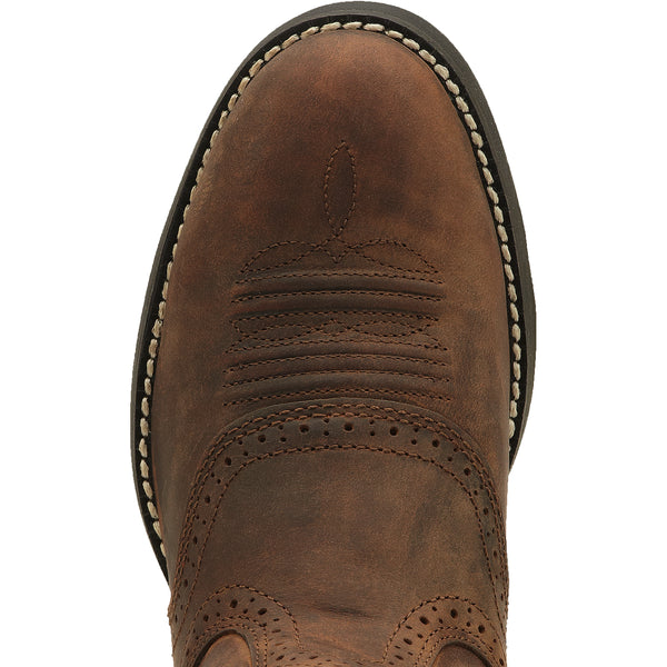 Ariat Wms Heritage Stockman Driftwood Brown - View 3