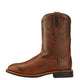 Ariat Mens Duraroper Distressed Brown boots side view
