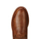 Ariat Mens Duraroper Distressed Brown boots toe view
