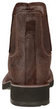 Ariat Mens Ambush Distressed Brown boots heel view