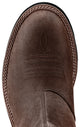 Ariat Mens Ambush Distressed Brown boots toe view