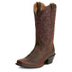 Ariat Wms Round Up Sq Toe Powder Brown