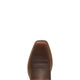 Ariat Wms Round Up Sq Toe Powder Brown - View 5