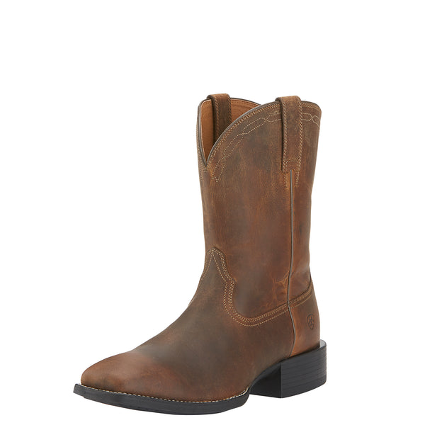 Ariat Mns Heritage Roper Wst Powder Brown