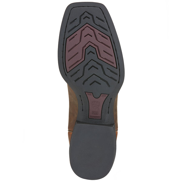 Ariat Mns Heritage Roper Wst Powder Brown - View 4