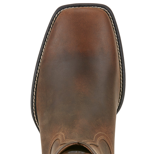 Ariat Mns Heritage Roper Wst Powder Brown - View 2