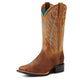 Ariat Wms Round Up Wst Powder Brown - View 3