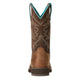 Ariat Wms Delilah Round Toe Distressed Brown / Fudge Brown - View 3