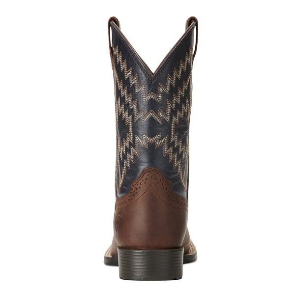 Ariat Kds Tycoon Brazen Brown / Arizona Sky - View 4