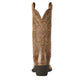 Ariat Womens Round Up Square Toe Vintage Bomber 10021620 - Heel View