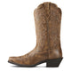Ariat Womens Round Up Square Toe Vintage Bomber 10021620 - Side View
