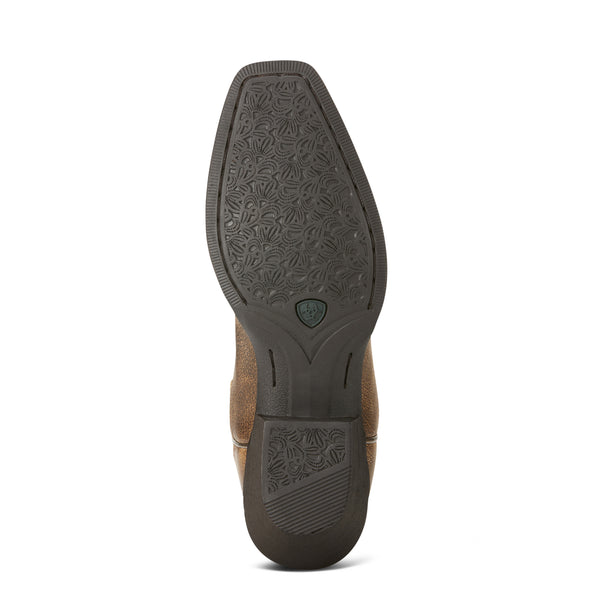 Ariat Womens Round Up Square Toe Vintage Bomber 10021620 - Sole View