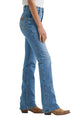 112367598 Wrangler Women's High Rise Boot Cut Jean - side