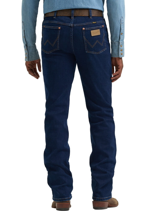 112381870 Wrangler Men's Tough Lite Slim Fit Jean - Original Rinse - back