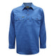 MENS H/PLKT LIGHT CTN SHIRT - DARK NAVY - Size 3XL