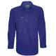 MENS H/PLKT LIGHT CTN SHIRT - DARK NAVY - Size XL