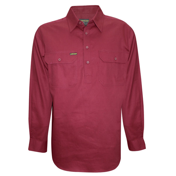 MENS H/PLKT LIGHT CTN SHIRT - DARK NAVY - Size XXL