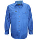 MENS F/PLKT LIGHT CTN SHIRT - ROYAL BLUE - Size S