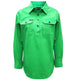 WMNS H/PLKT LIGHT CTN SHIRT - ROYAL BLUE - Size 18