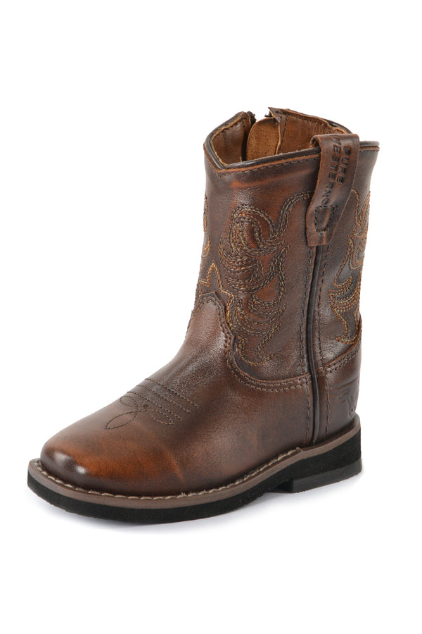 TODDLERS RYDER BOOT - ANTIQUE BROWN - Size J04