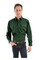 HEAVY DRILL H/PLKT LS SHIRT - Tomato - Size 3XL
