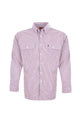 MENS WENTWORTH LS SHIRT - Royal Blue/Red - Size L