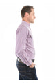 MENS WENTWORTH LS SHIRT - Royal Blue/Brown - Size M