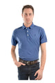 MENS TAILORED SS POLO - Dark Navy - Size M