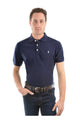 MENS TAILORED SS POLO - Dark Navy - Size L