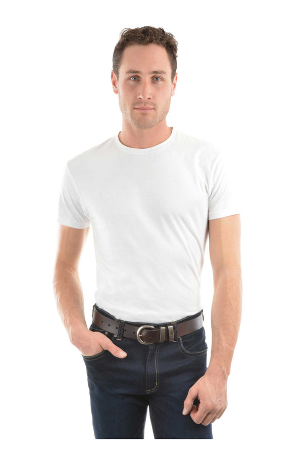 MENS CLASSIC FIT TEE - Grey Marle - Size XS