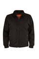 MENS OILSKIN BOMBER JACKET - Rustic Mulch - Size S