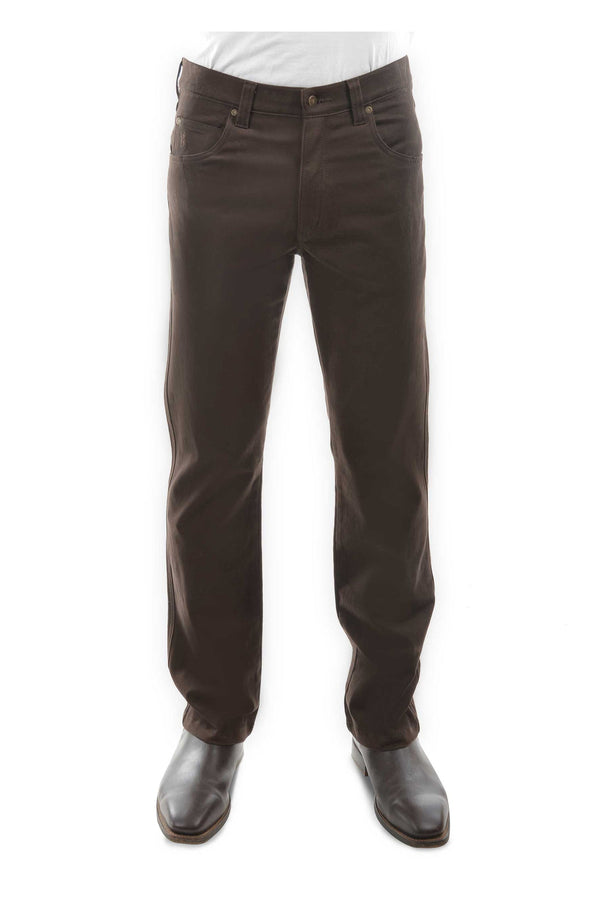 MENS STRETCH MOLESKIN JEAN 30 - Navy - Size 35