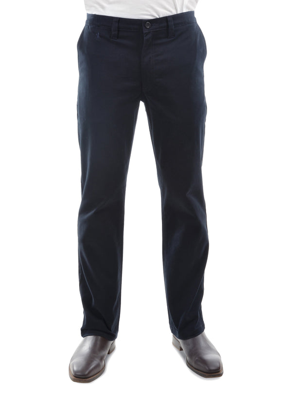 MENS MOLESKIN TROUSERS - Navy - Size 30