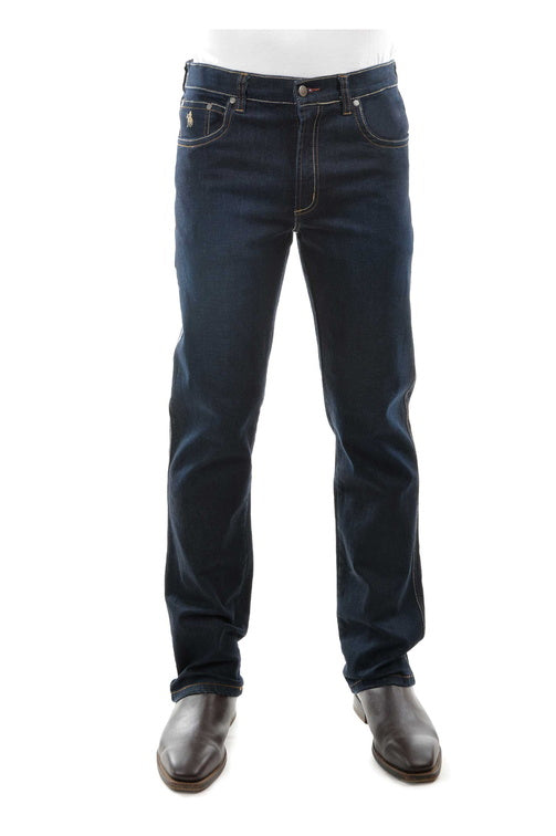 MENS BASS STRETCH JEAN - Bass Wash - Size 30