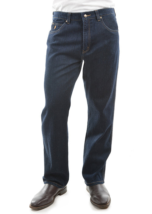MENS STRETCH JEAN 32 - Washed Indigo - Size 31