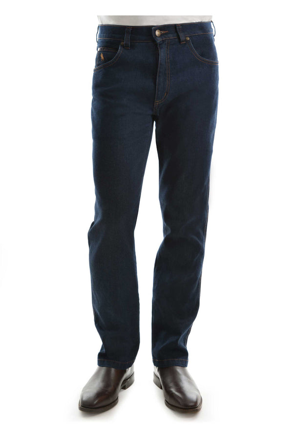 MENS TAILORED ASHLEY JEAN - Mid Indigo - Size 30