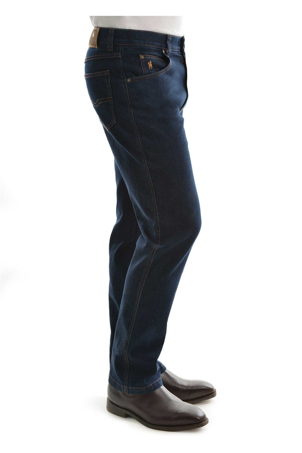 MENS TAILORED ASHLEY JEAN - Mid Indigo - Size 31