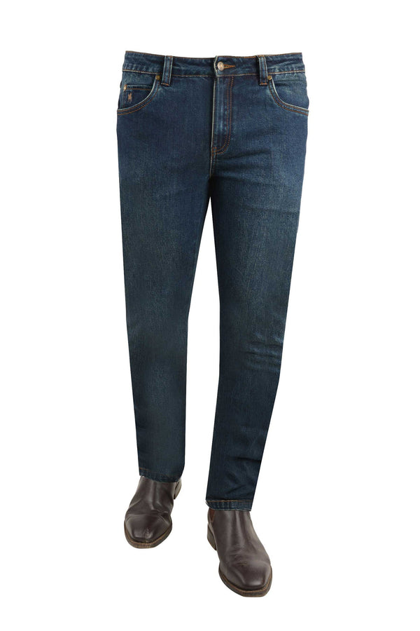 MENS ANDREW SLIM LEG JEAN - Dark Indigo - Size 30