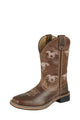 CHILDRENS SELINA BOOT - OILED DISTRESS BROWN - Size 10