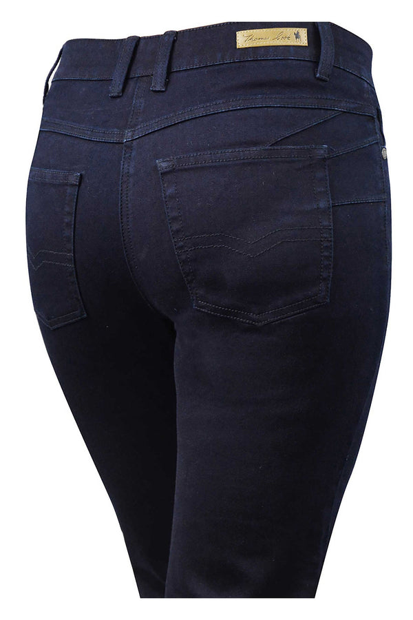 WMNS SUZIE SLIMMER LEG JEAN28L - Avoca Wash - Size 9