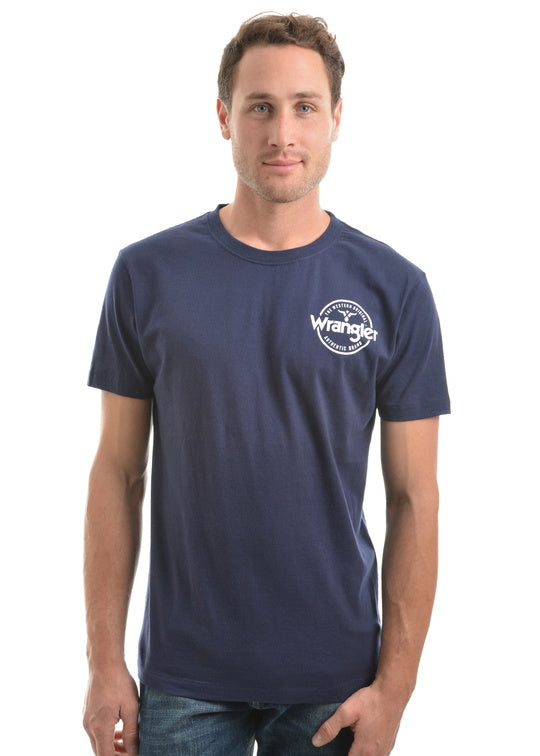 MENS ANGUS SS TEE - Charcoal Marle - Size L