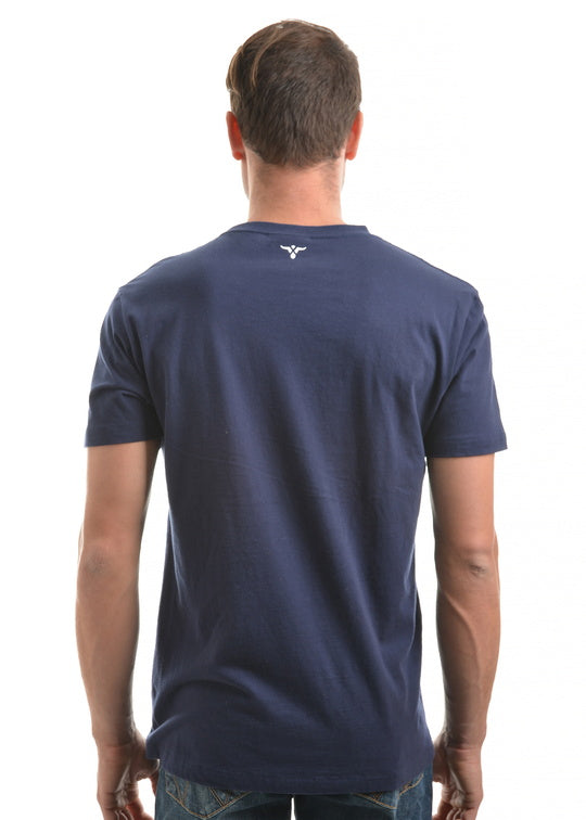 MENS ANGUS SS TEE - Charcoal Marle - Size XL