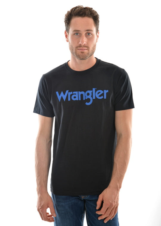 MENS LOGO SS TEE - Black - Size L
