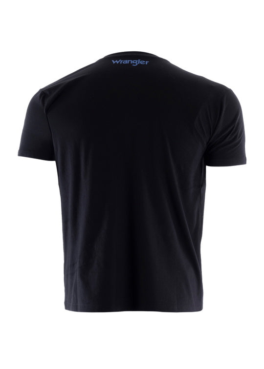 MENS RYDER LOGO SS TEE - Black - Size L